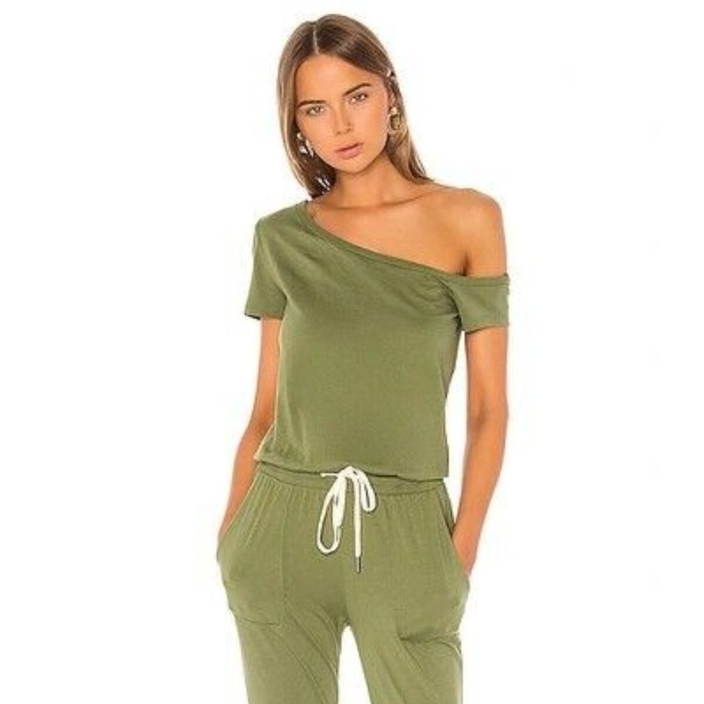 N:Philanthropy Britton Jumpsuit in Olive Sz SM